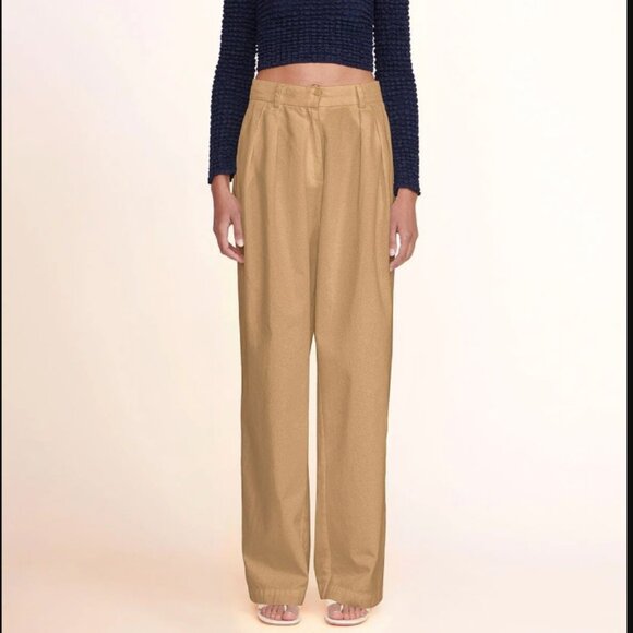 STAUD Luisa Pant Trouser in Rosemary 0 NWT